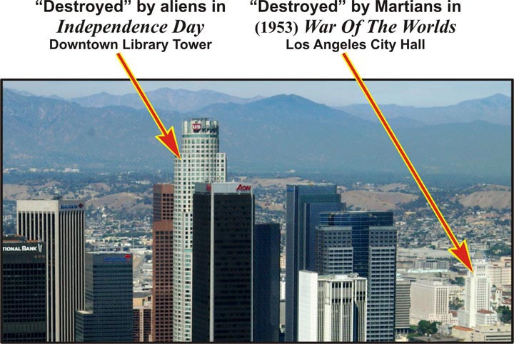 Downtown L.A. destroyed by Aliens